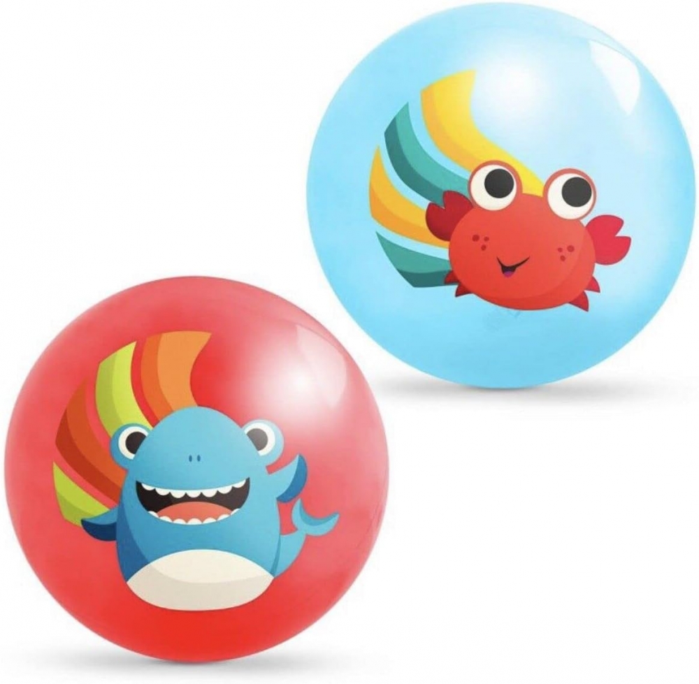 Set de joaca, Battat, Mingi care sari, 2 piese, 22 cm