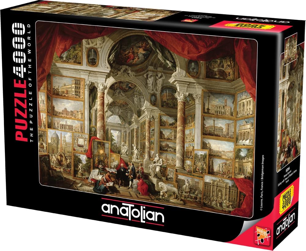Puzzle, Anatolian, Galeria vederilor Romei moderne, 4000 de piese