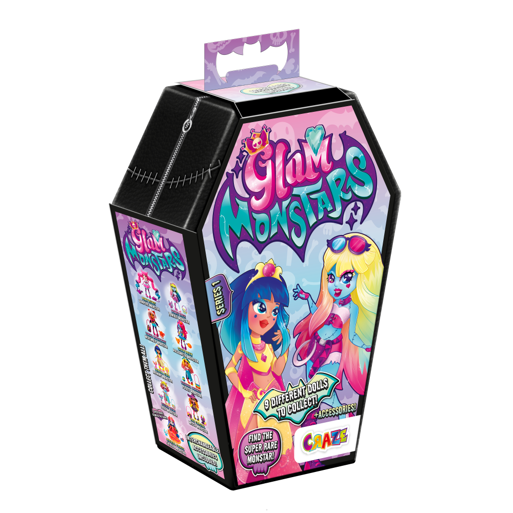 Figurina de colecție, Craze, Glam Monstars