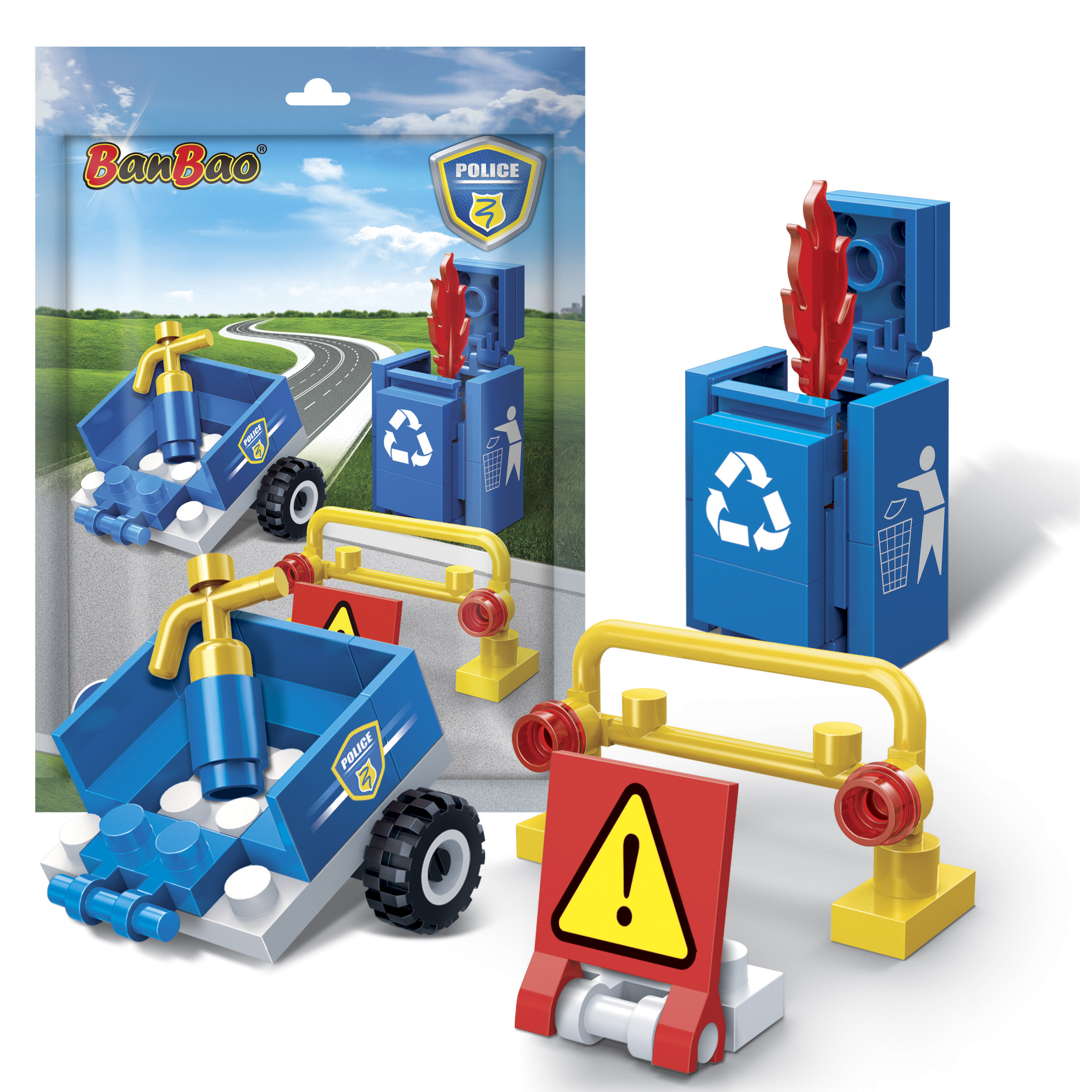 Mini Constructor, Ban Bao, Politie, 30 de piese