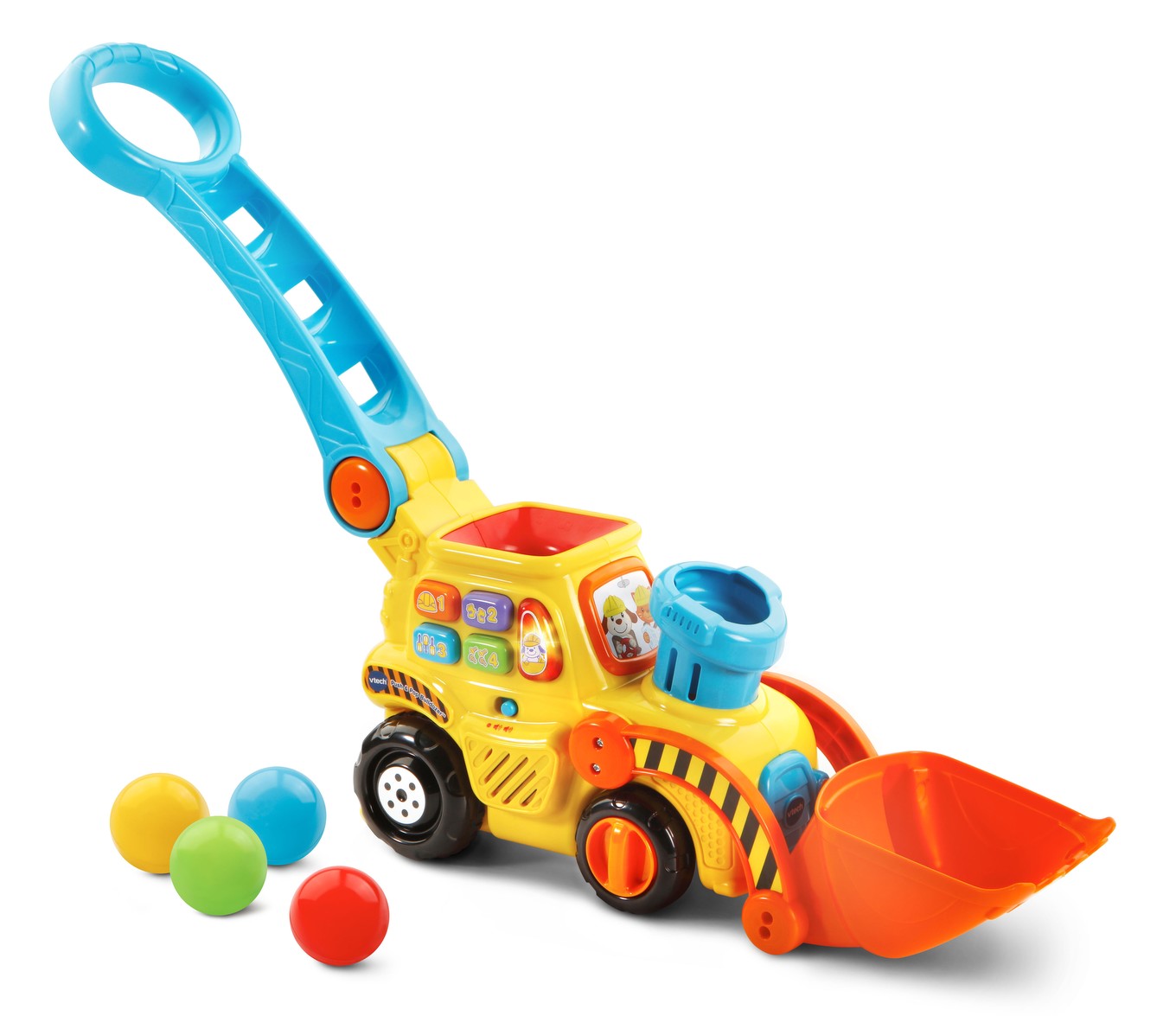 Jucărie interactivă, Vtech, Excavator cu bile de tragere