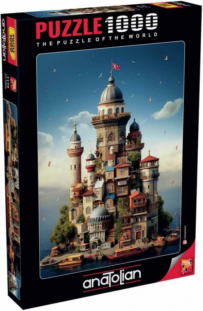 Puzzle, Anatolian, Turnul Fecioarei, 1000 de piese