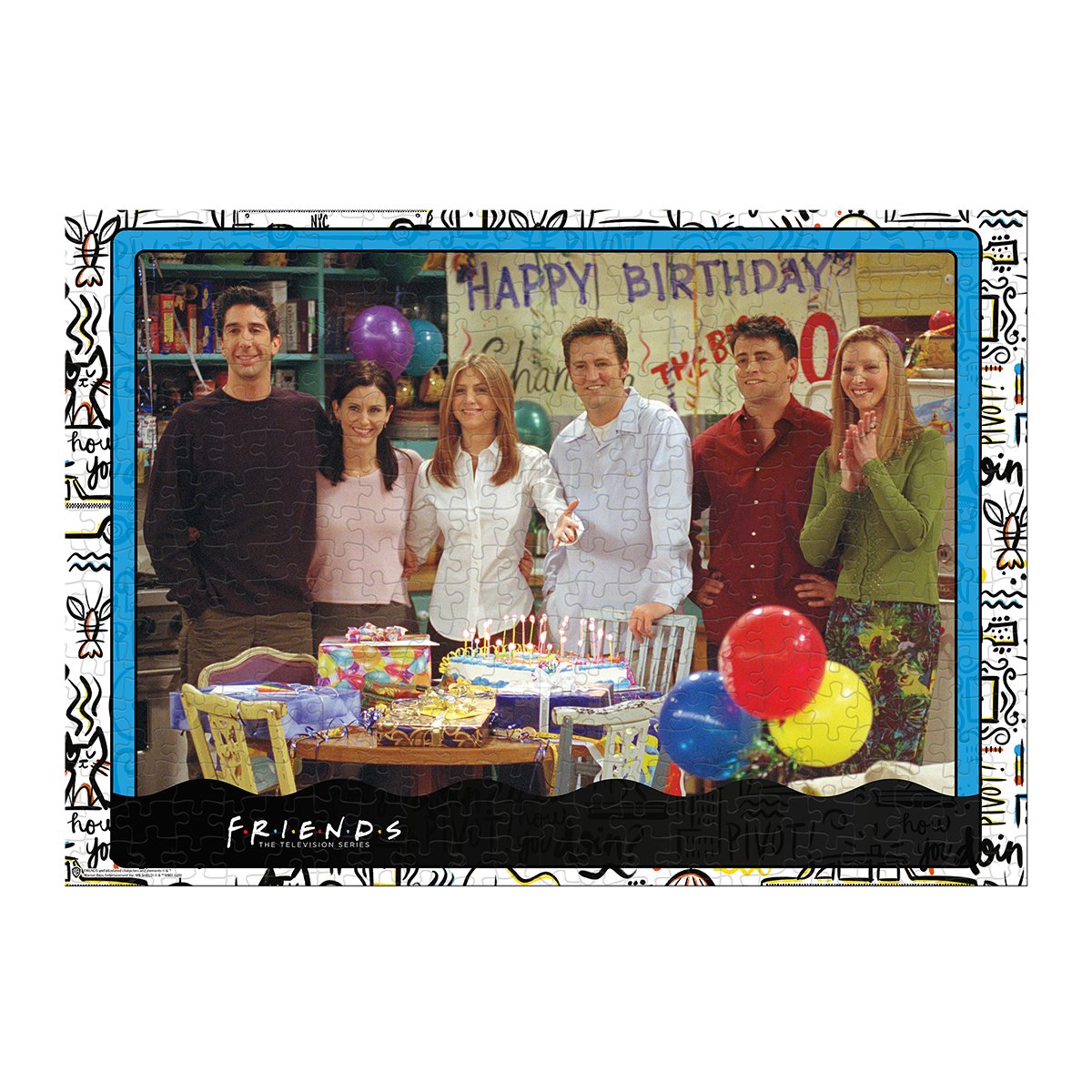 Puzzle Winning Moves - Friends, Happy Birthday, 1000 piese