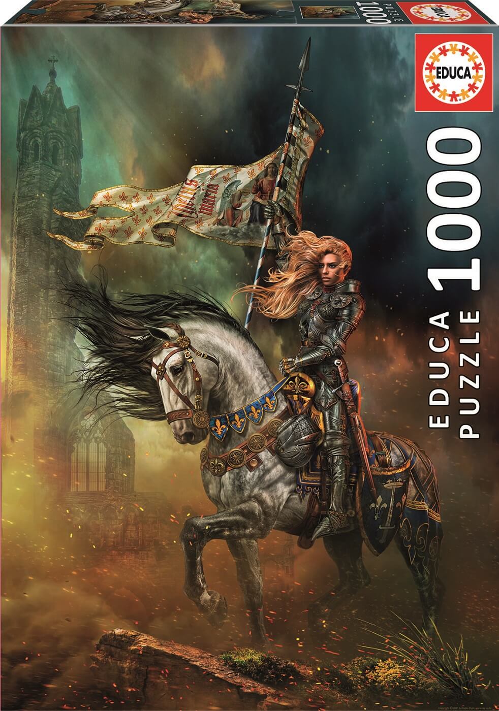Puzzle, Educa, Ioana d&prime;Arc, 1000 de piese