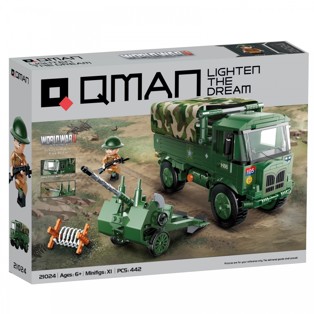 Constructor, Qman, Evacuarea Dunkirk, Soldat curajos, 442 piese