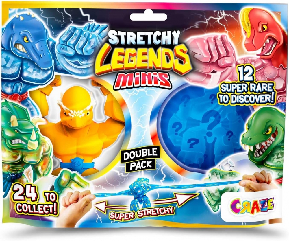 Figurina de colectie, Craze, Mini Creaturi extensibile, Legends Minis Double