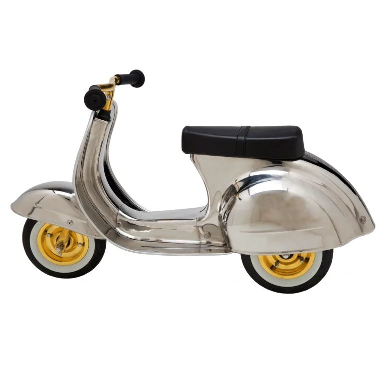 Trotinetă de echilibrare, Hape, Ambostoys, Deluxe, Argintiu, 77 x 29 x 43 cm
