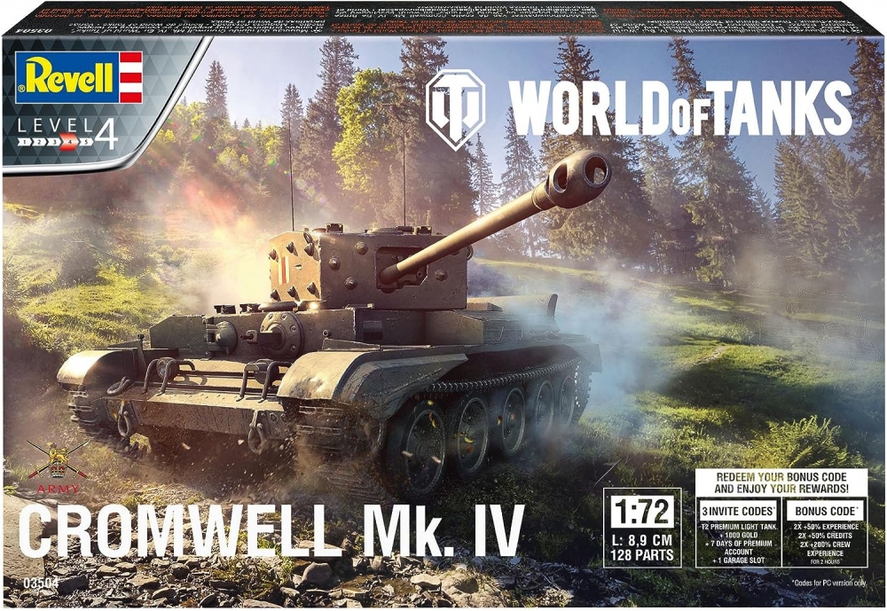 Macheta de asamblat tanc Revell Cromwell Mk. IV
