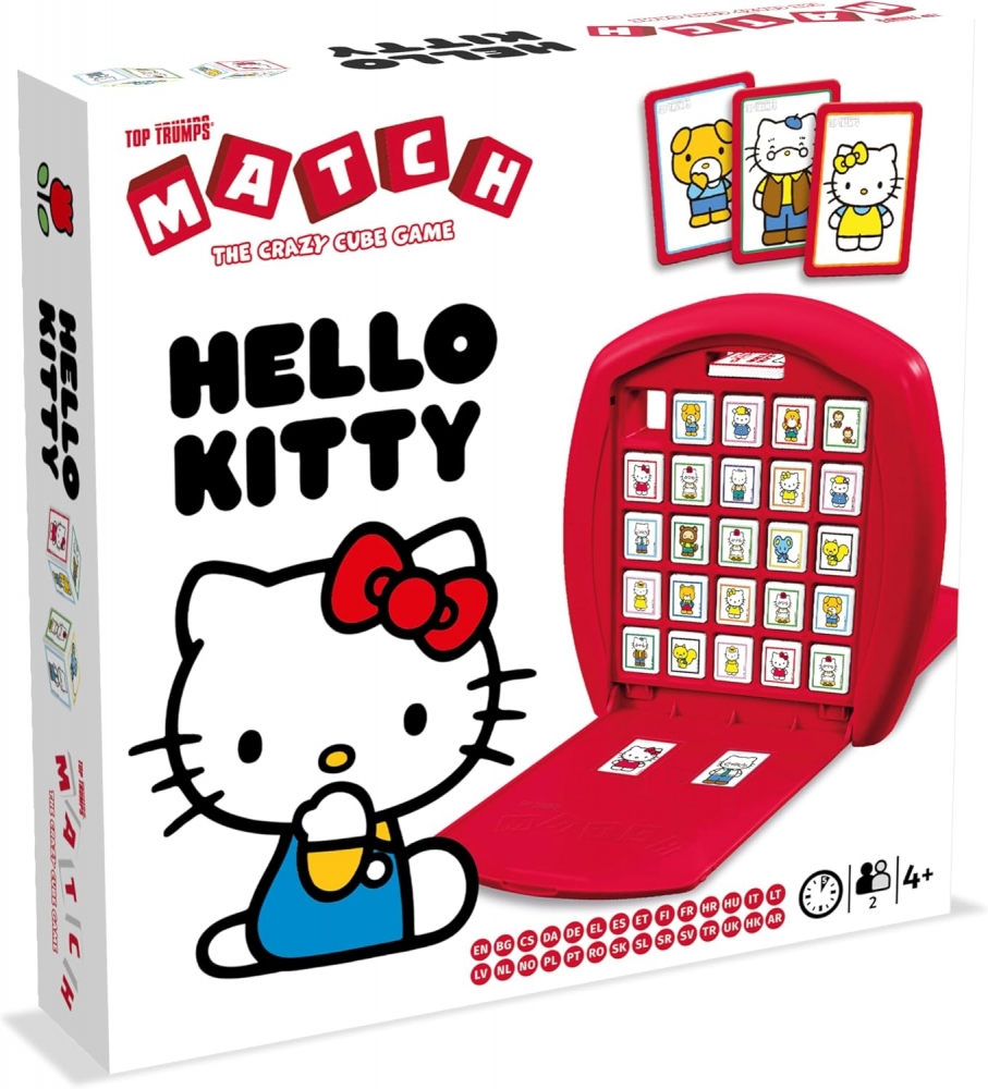 Joc de carti si zaruri Top Trumps Match - Hello Kitty