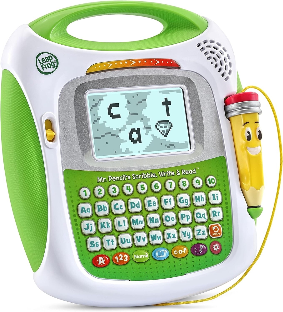 Jucarie interactiva, Leap Frog, Mr Pencil′s Scribble, Write & Read, 5.21 x 19.61 x 21.89 cm