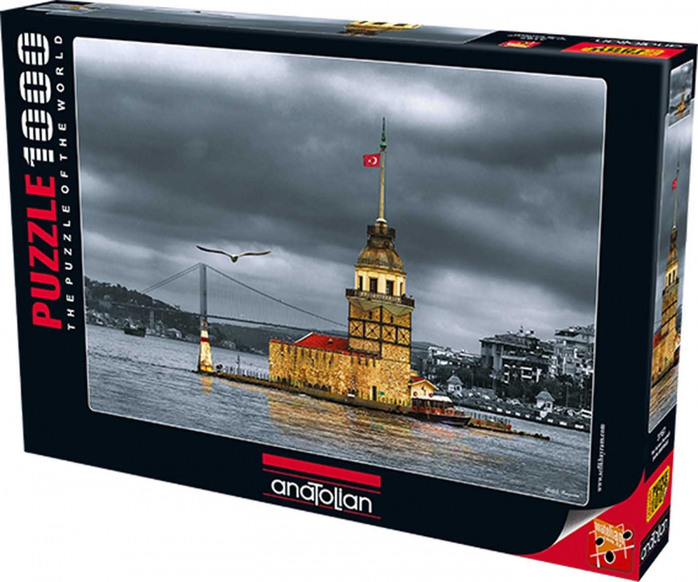 Puzzle, Anatolian, Nostalgia Maiden Tower, 1000 piese