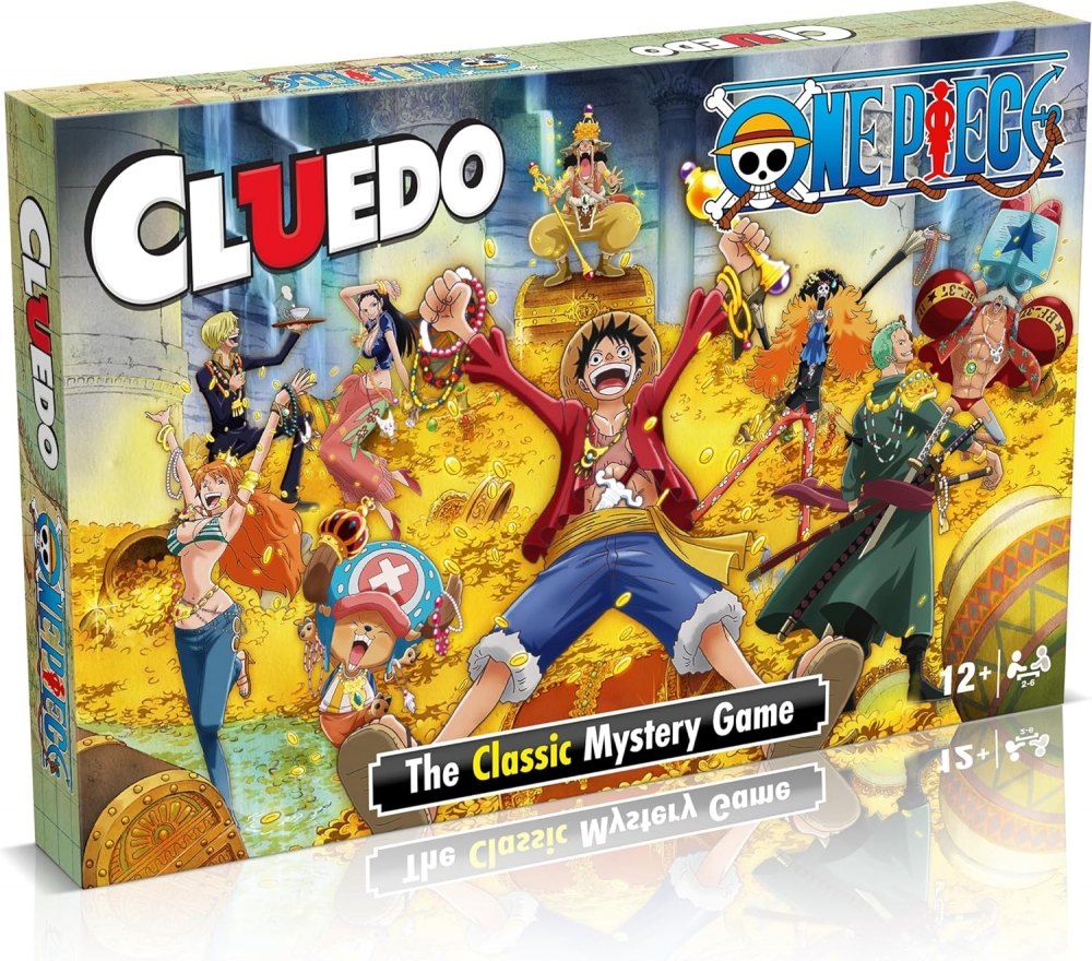 Joc de societate Cluedo One Piece, Multicolor, 12 ani