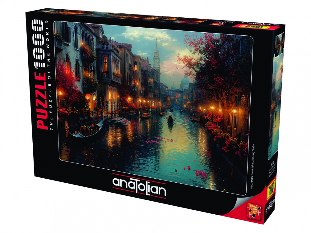 Puzzle, Anatolian, Zori la Veneția, 1000 de piese