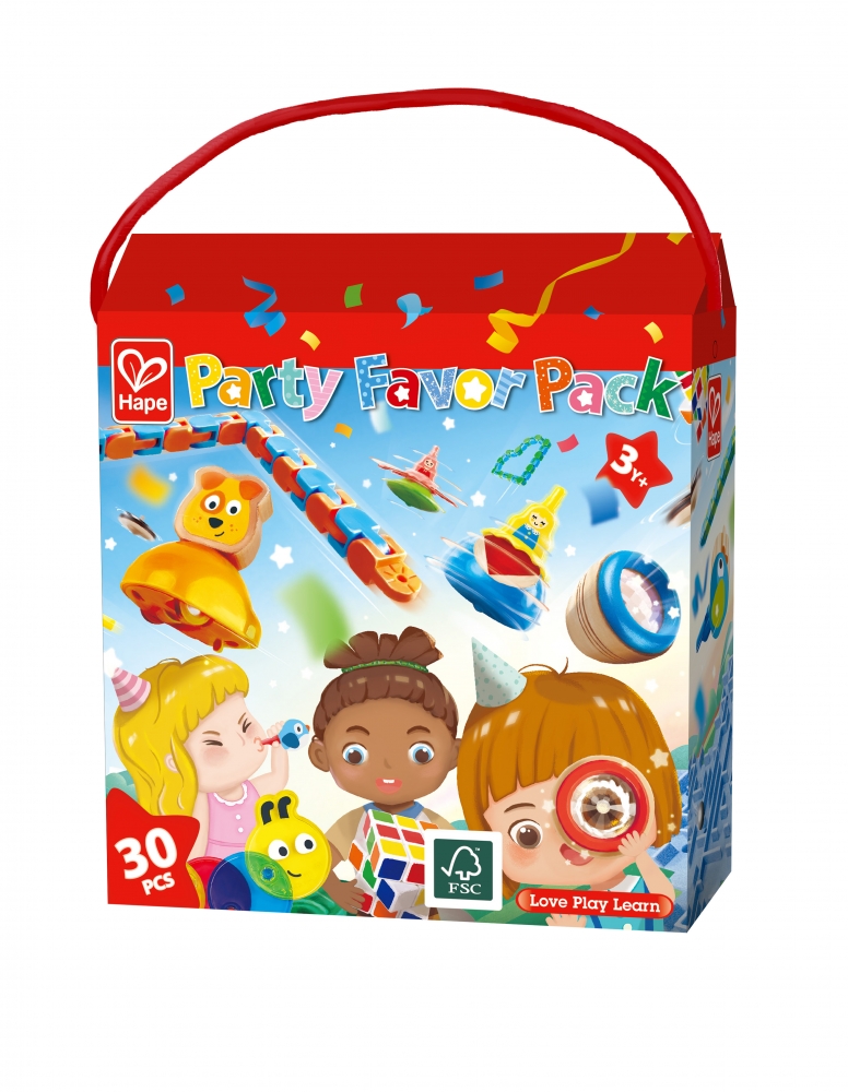 Set cutie de petrecere, Hape, 30 buc