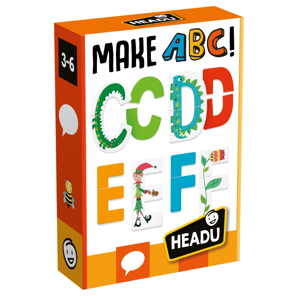 Joc educativ, Headu, Aranjati alfabetul