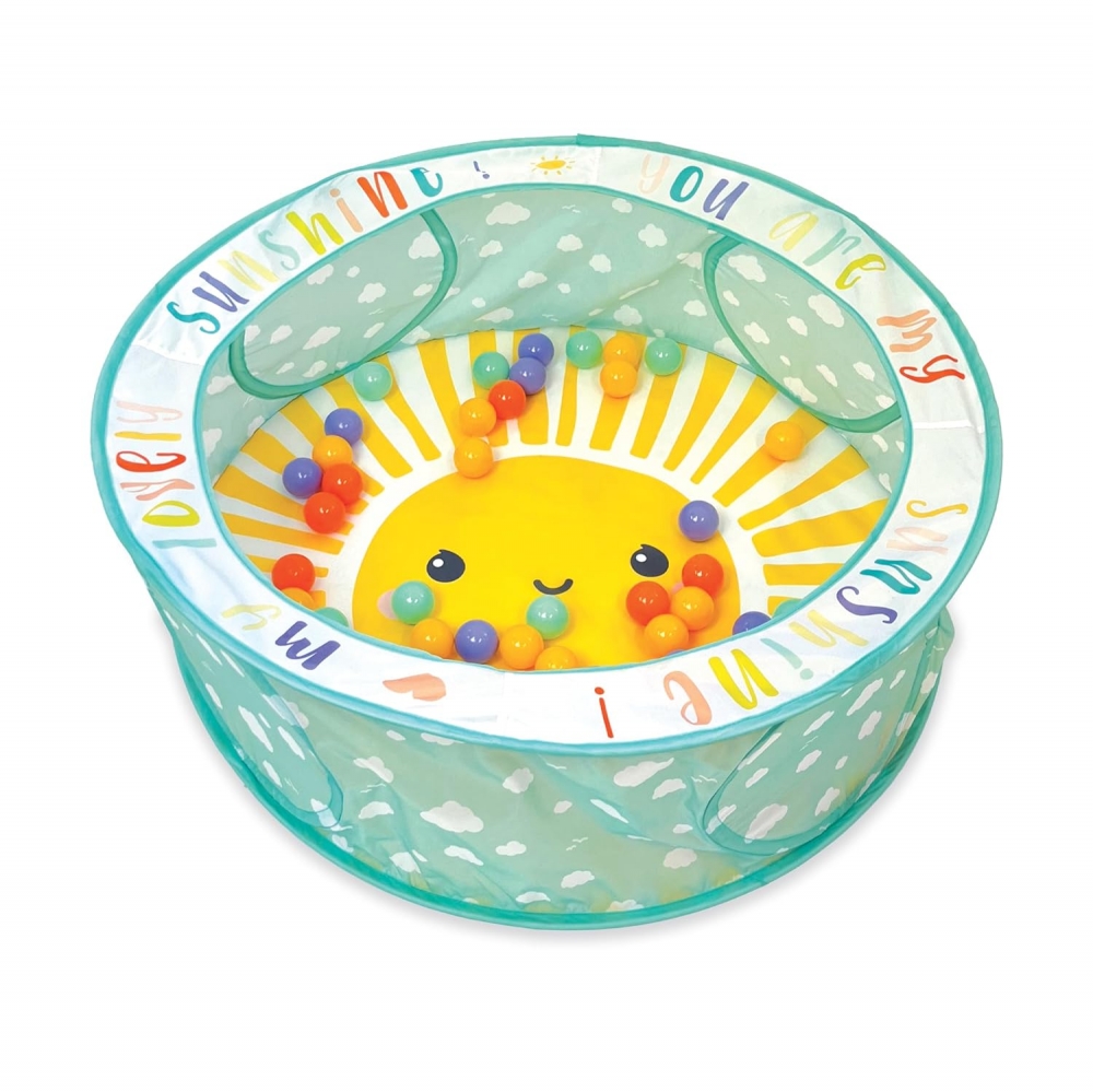 Piscina cu bile, Infantino, Soare, 91 x 91 cm