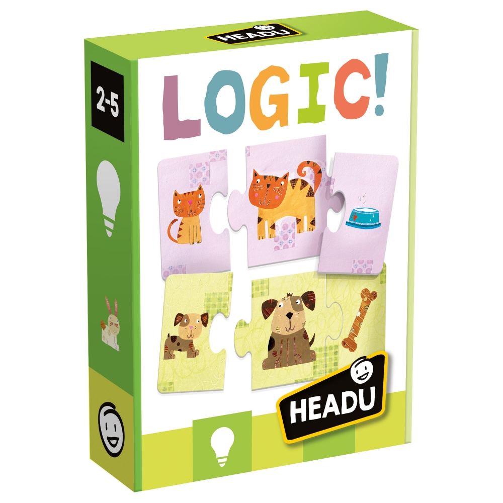 Puzzle Headu S.T.E.M. - Logic, 36 piese, 12 ipostaze