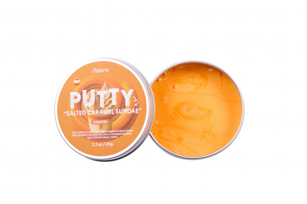 Slime parfumat colorat, J′adore, Portocaliu
