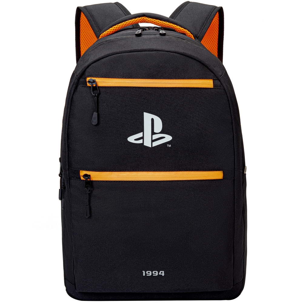 Ghiozdan scoala Playstation Black, 29 x 47 x 14.5 cm, Negru