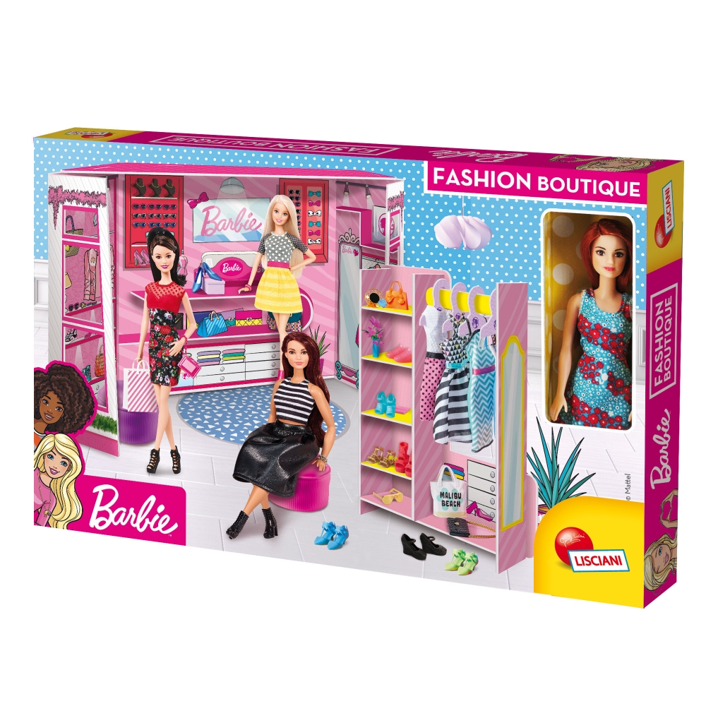 Set de joaca Lisciani Barbie - Primul meu butic