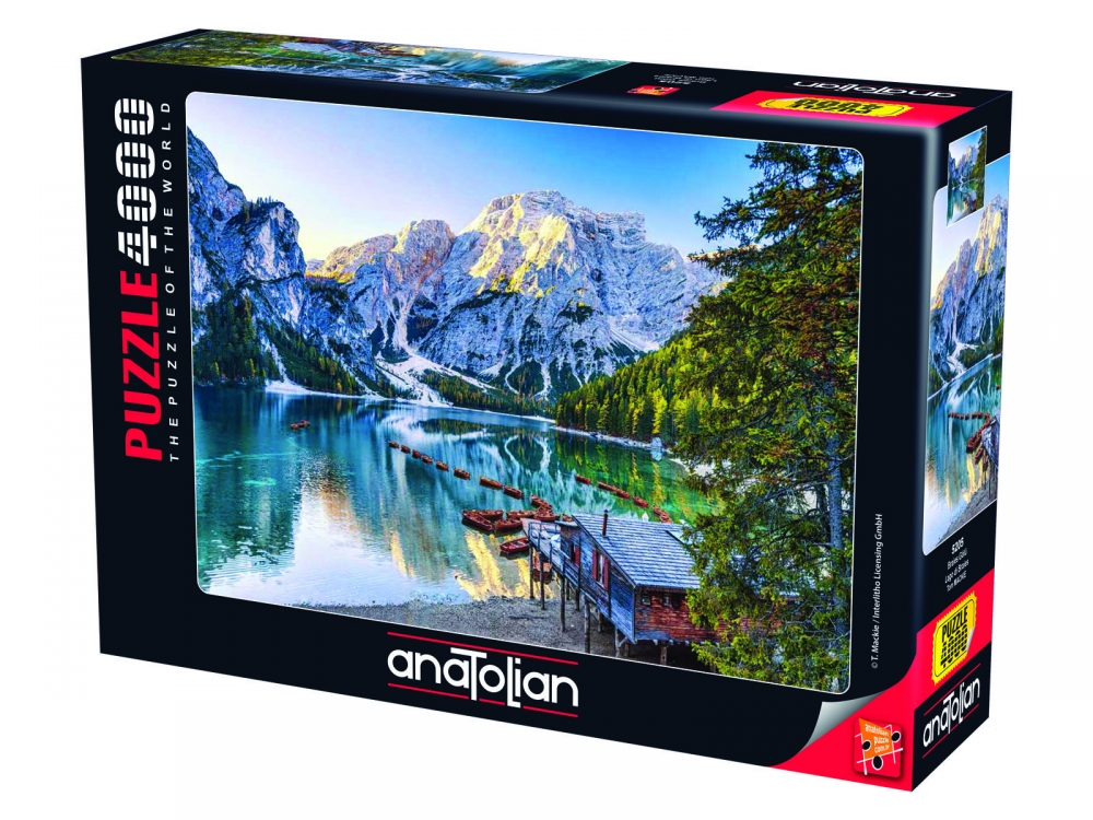 Puzzle, Anatolian, Lacul Braies, 4000 piese