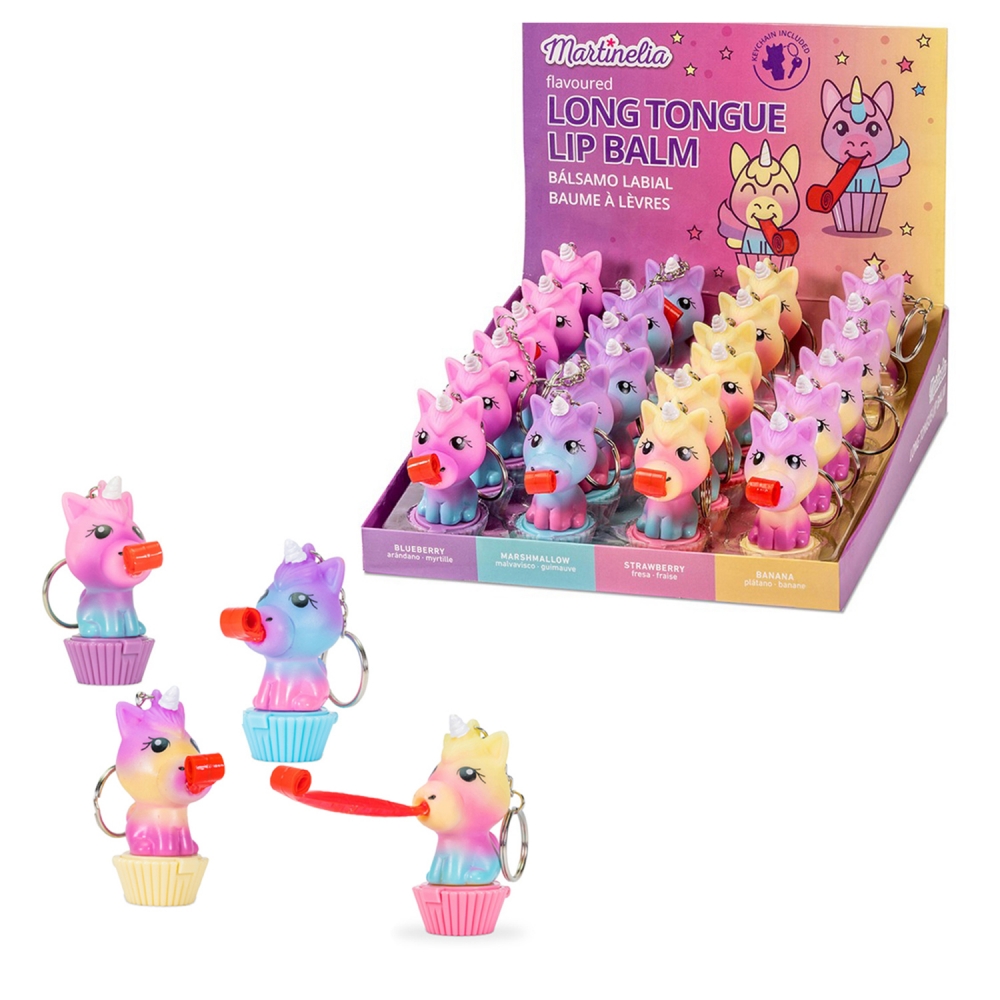 Balsam de buze Unicorn Tongue, pentru copii, Martinelia