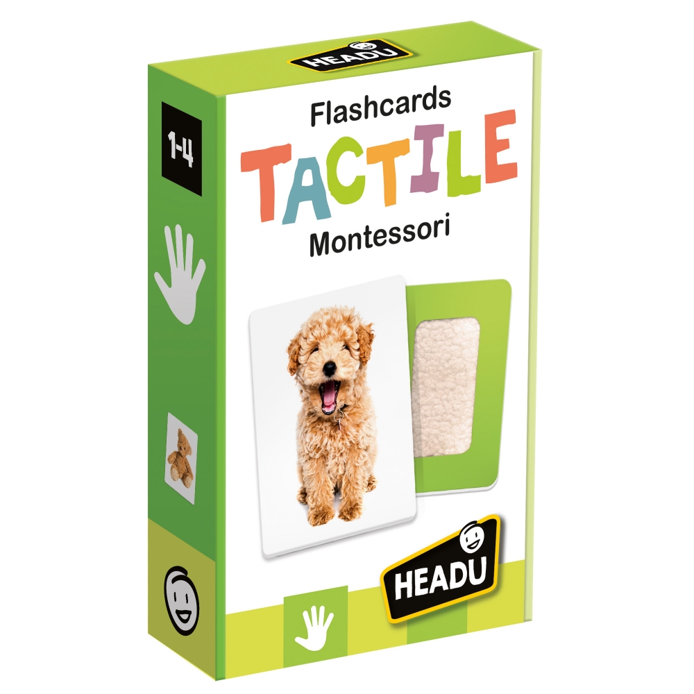 Cartonase Headu Montessori - Cartonase tactile