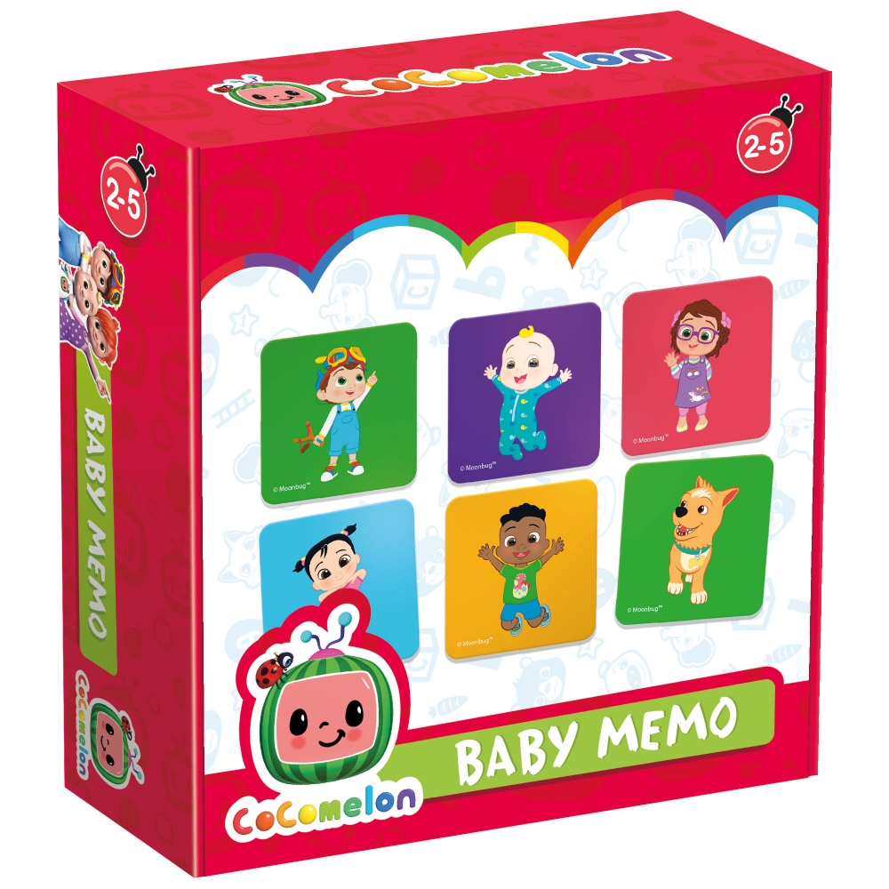 Joc educativ Headu Cocomelon - Baby memo