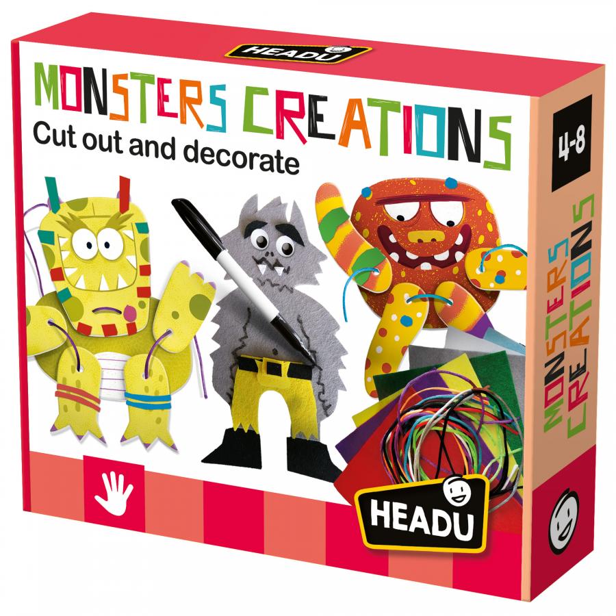 Set Creativ, Headu, Creatii Monstruoase