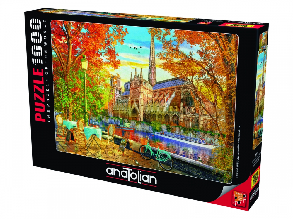 Puzzle, Anatolian, Fecioara Maria toamna, 1000 de piese