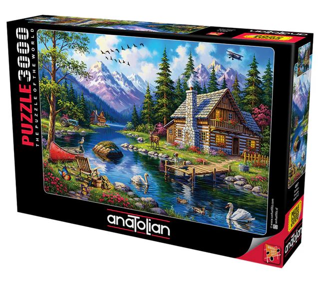 Puzzle, Anatolian, Riverside, 3000 de piese