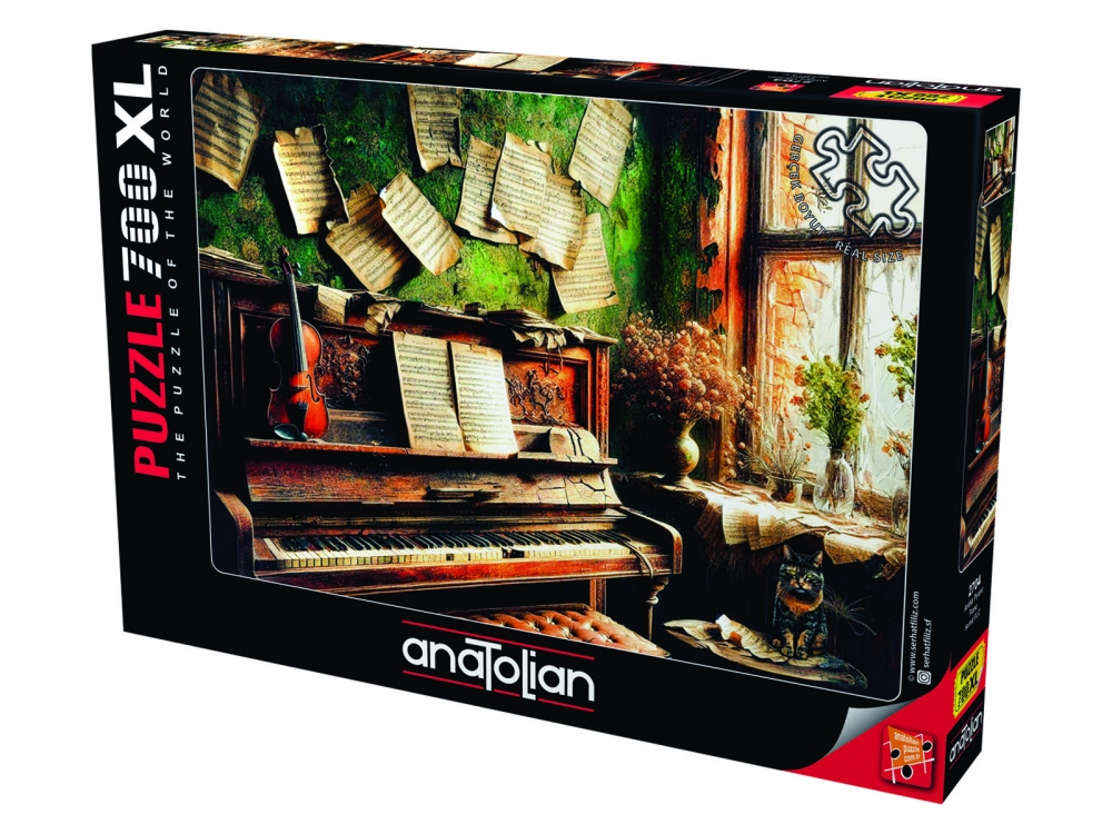 Puzzle, anatolian, pian, 700 piese