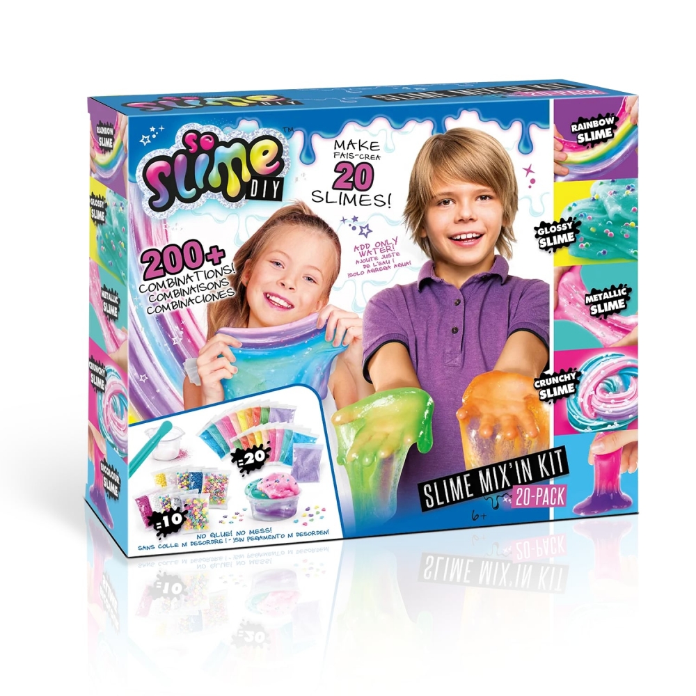 Set creativ, Canal Toys, Slime, 20 de culori