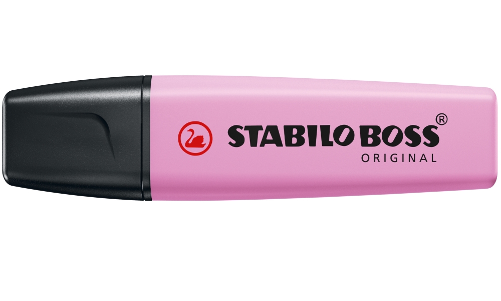 Highlighter, Stabilo, Boss Original Pastel, Frozen fuchsia