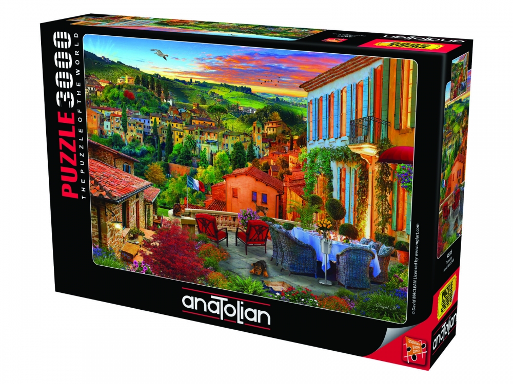 Puzzle, Anatolian, Toscana, 3000 piese