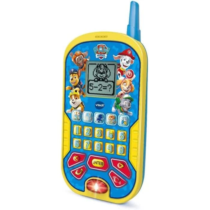 Jucarie interactiva, Vtech, Telefon educational, Paw Patrol, 2.6 x 8.3 x 15.1 cm