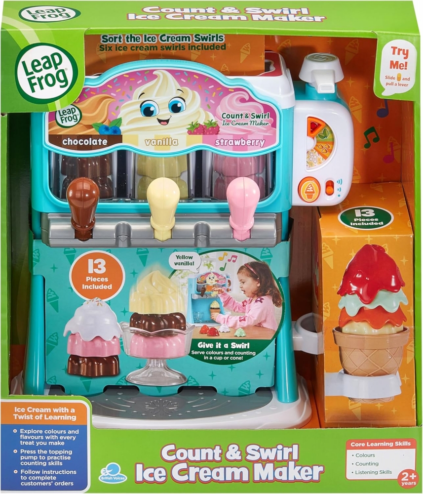 Jucarie interactiva, Vtech, Leap Frog, Aparat de inghetata