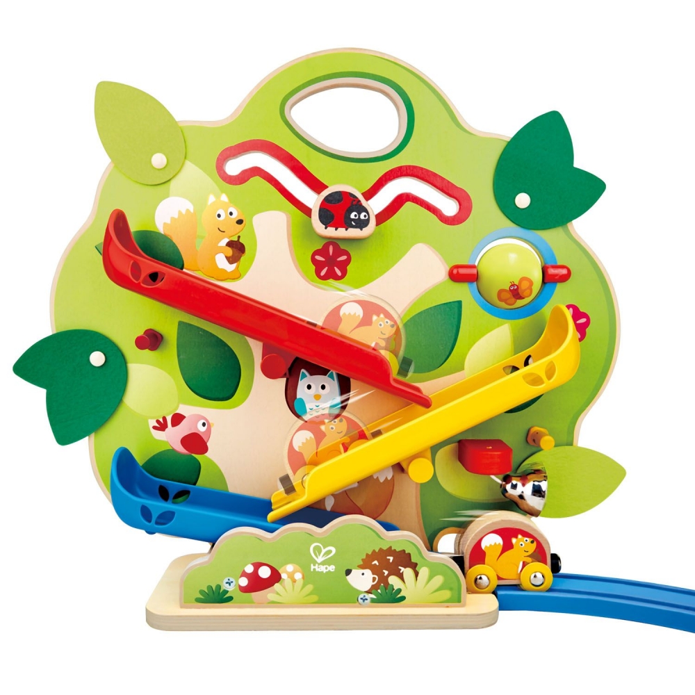 Jucarie din lemn Hape - Cursa pentru veverite