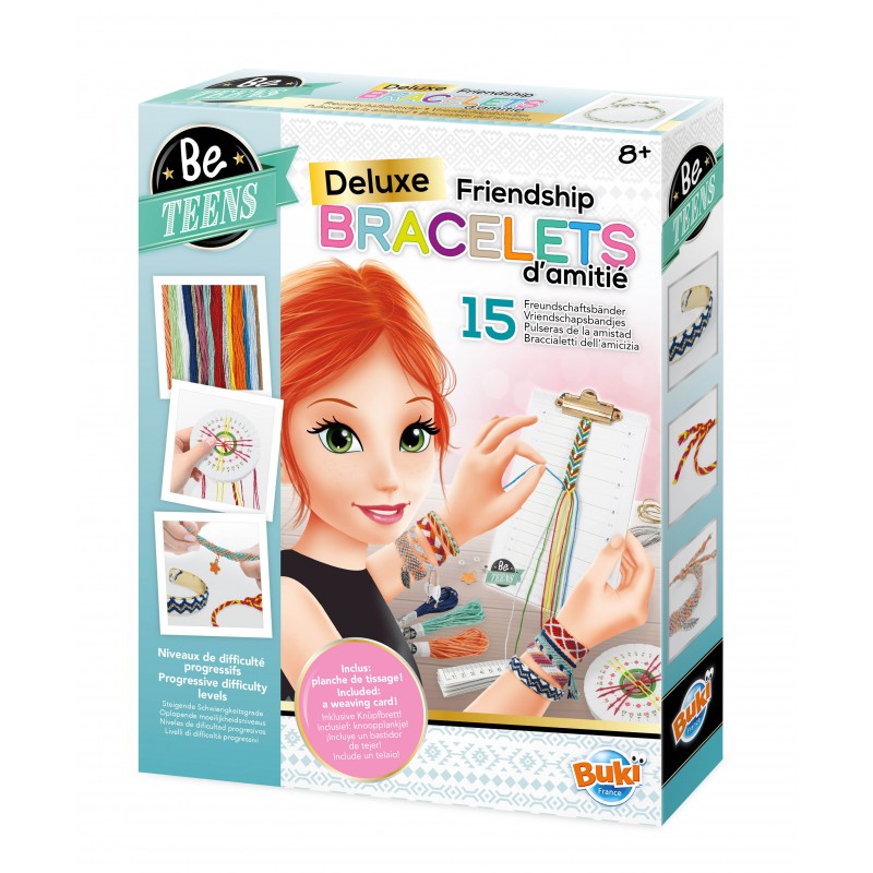 Set creatie Buki - Be Teens, Bratarile prieteniei Deluxe