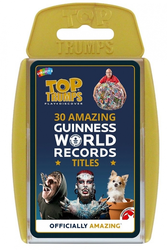 Joc de masa, Top Trumps, Guinness World Records