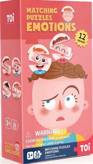 Puzzle Toi World, Emotii, 36 piese