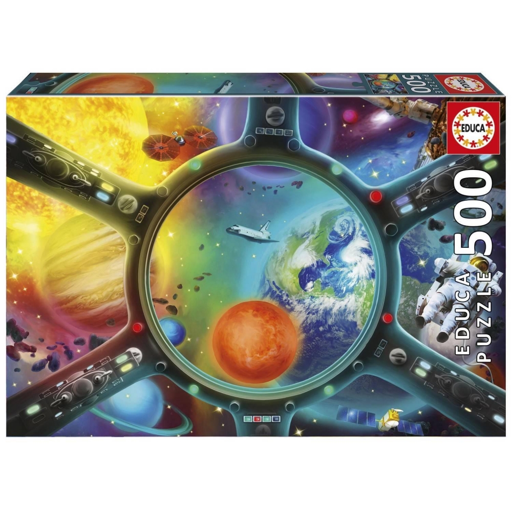 Puzzle, Educa, Space Walk, 500 piese