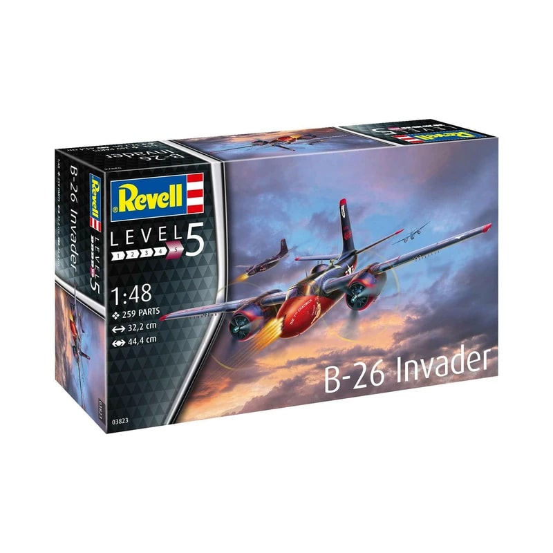 Macheta Aeromodele de construit Revell Douglas B-26 Invader 1:48 REV 03823