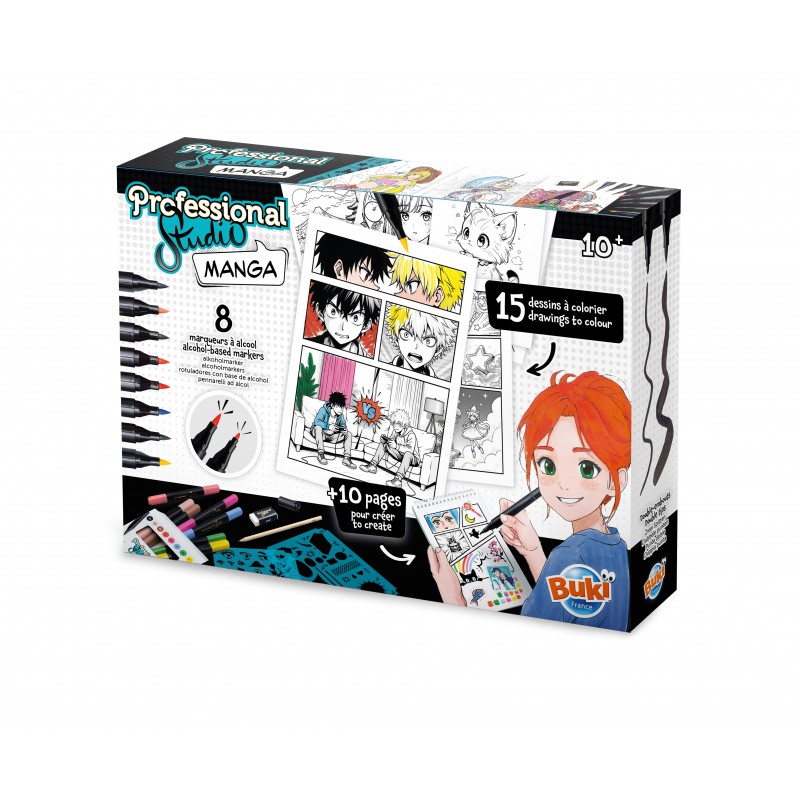 Studio profesional de desen, Manga, Buki Franta