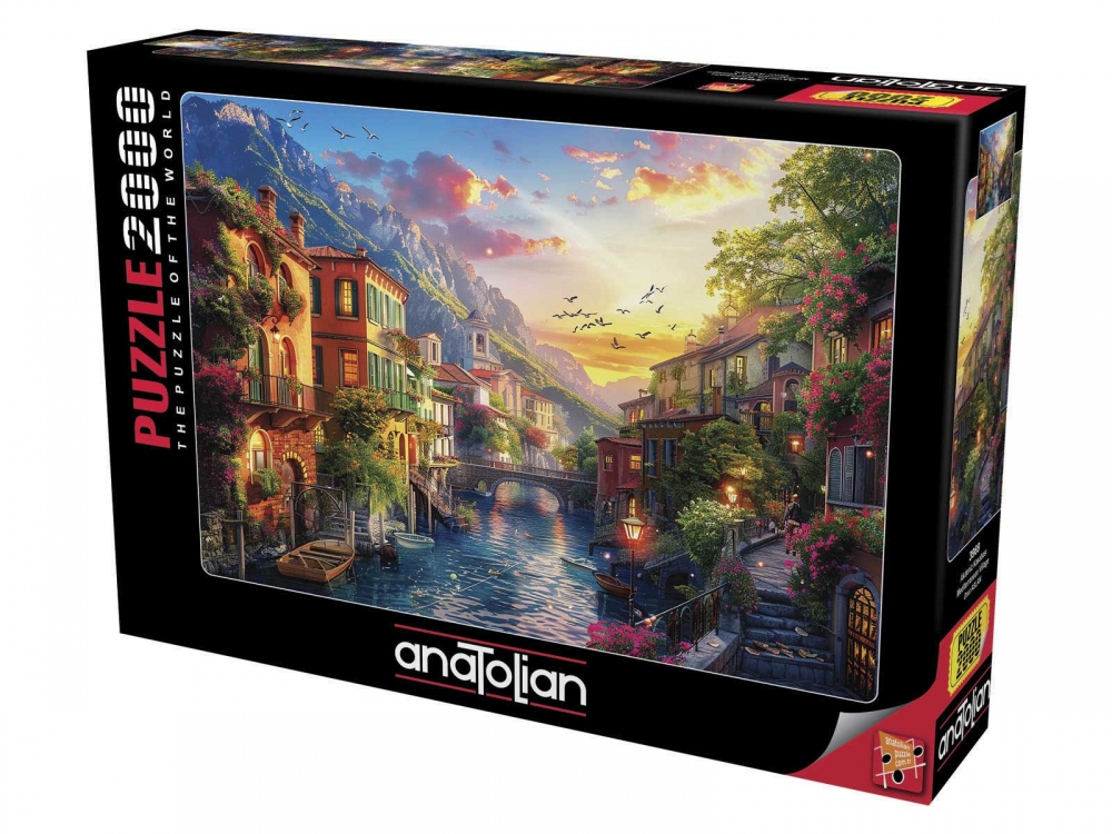 Puzzle, anatolian, sat mediteranean, 2000 de piese