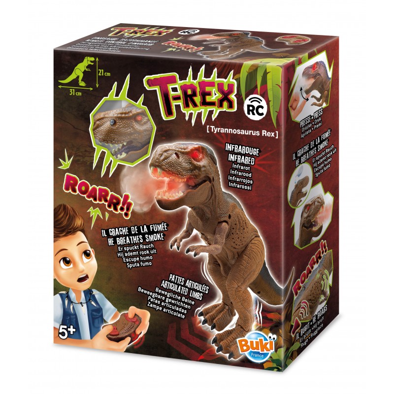 Dinozaur cu control RC, Buki France
