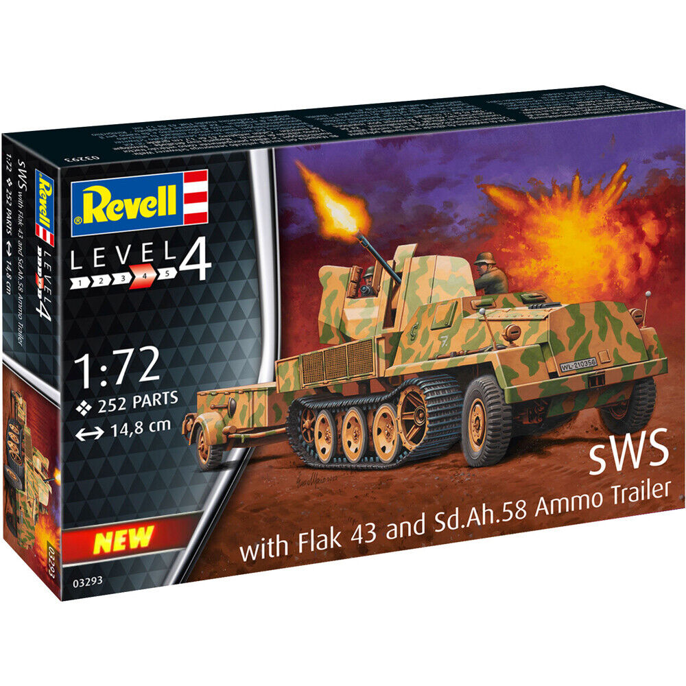 Vehicul militar de construit Revell Tractor 252 piese