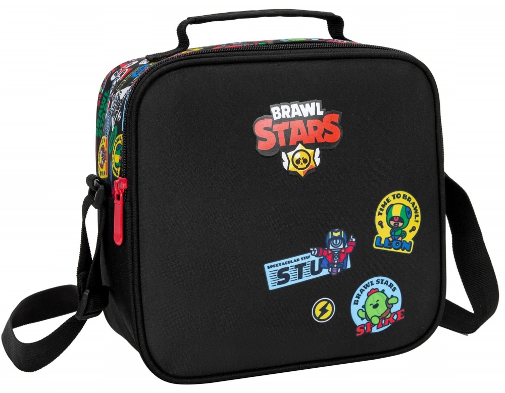 Geanta termica pentru alimente, Brawl Stars, Never Stop, 21 x 10 x 5.5 cm