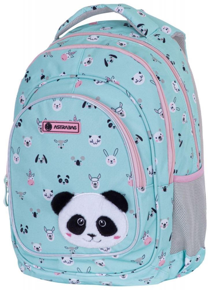 Rucsac de scoala, Astra, Panda, 39 x 28 x 15 cm