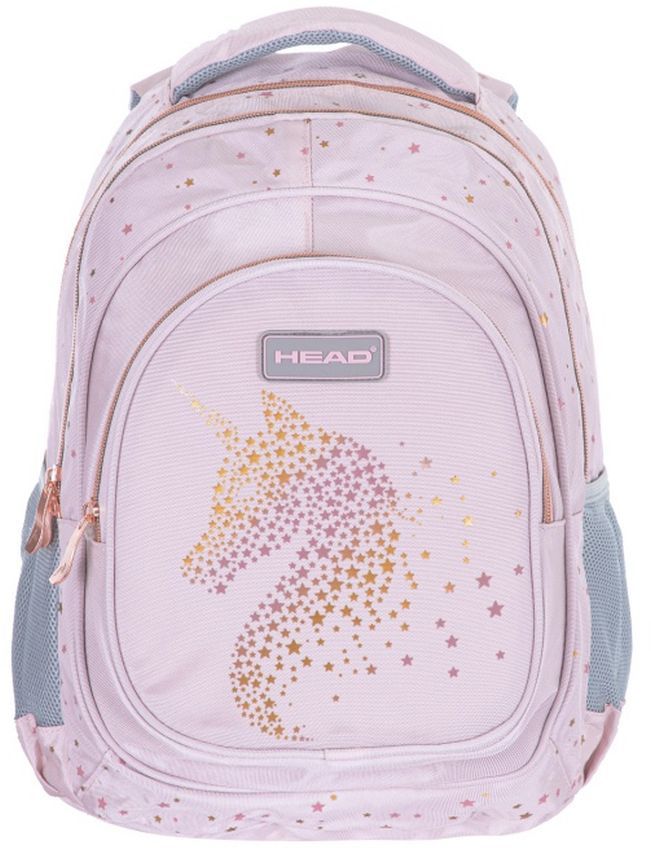 Rucsac scolar, HEAD, Impermeabil, 39 x 28 x 15 cm, Roz